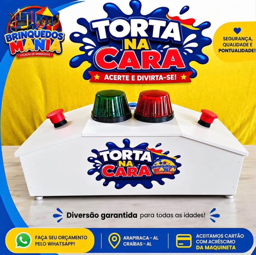 Foto do brinquedo Torta na Cara